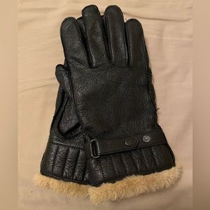 Barbour Leather Utility Gloves Men’s Large